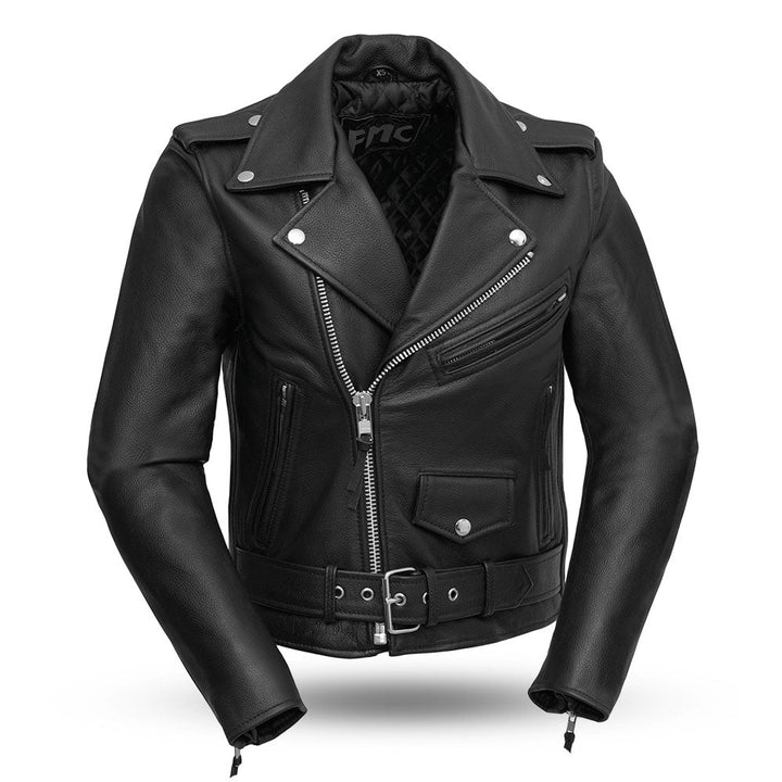 FIRSTMFG : Bikerlicious Women's Leather Jacket
