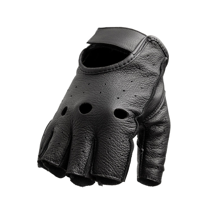 FIRSTMFG : Bodyguard Deerskin Men's Fingerless Gloves