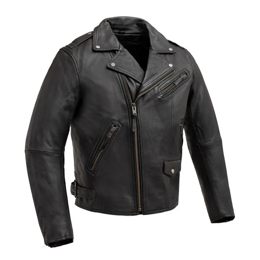 FIRSTMFG : Enforcer Men's Leather Jacket