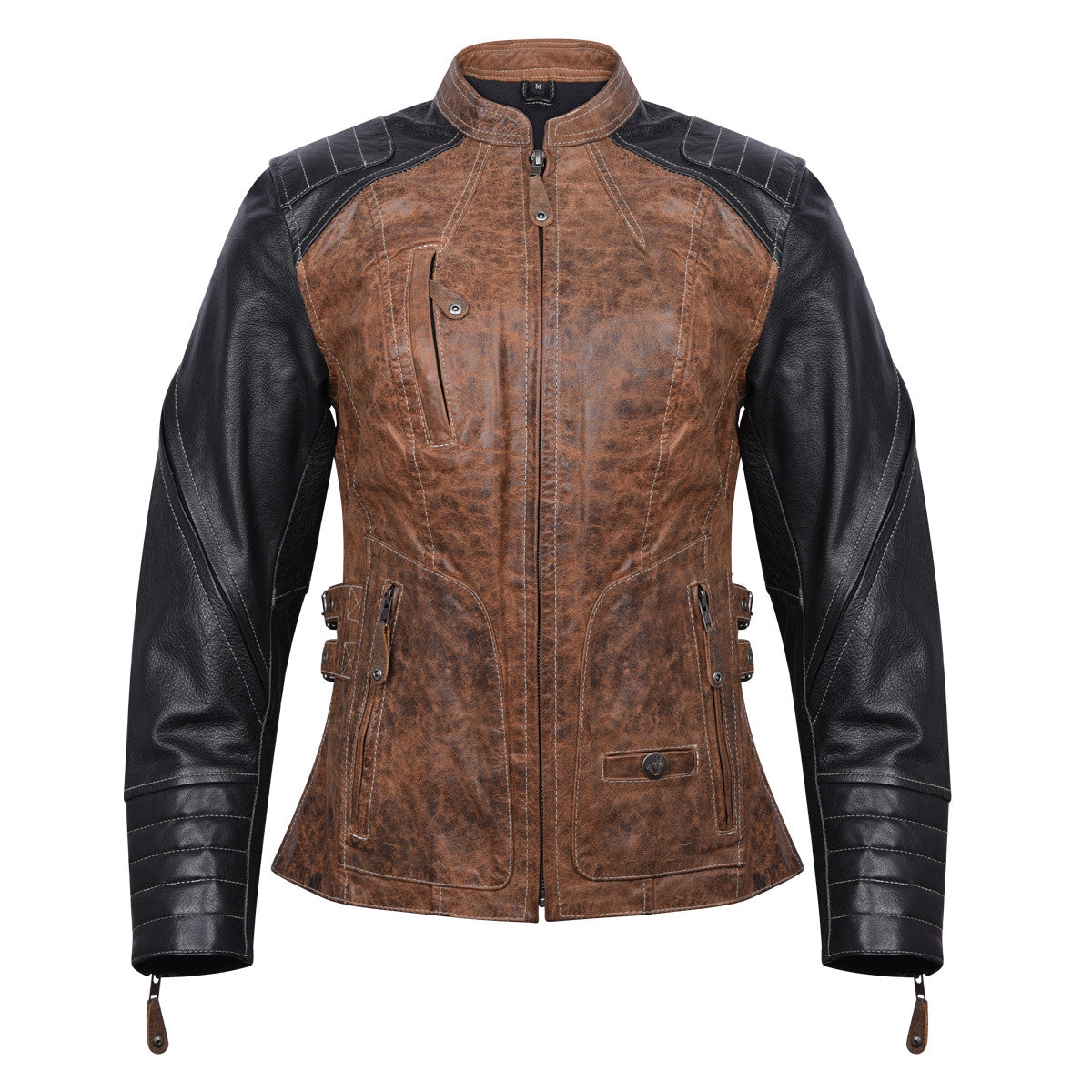 vanceleatherbrownwomansleatherjacket